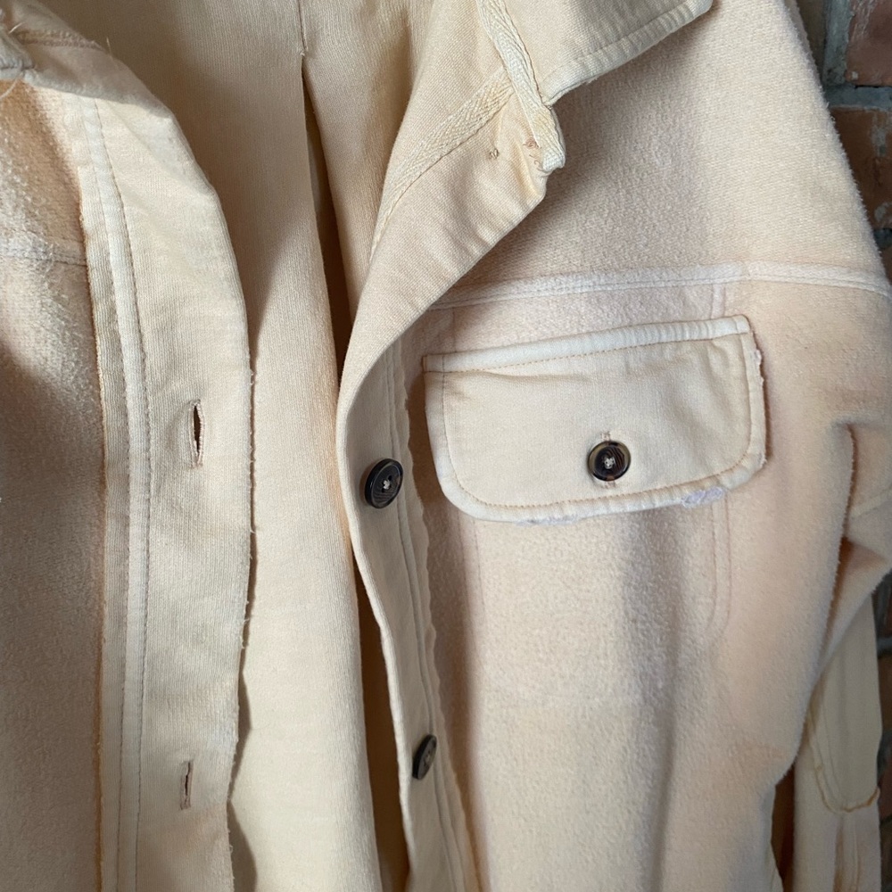 FREE PEOPLE Ruby shacket peach size small oversized - Picture 7 of 13